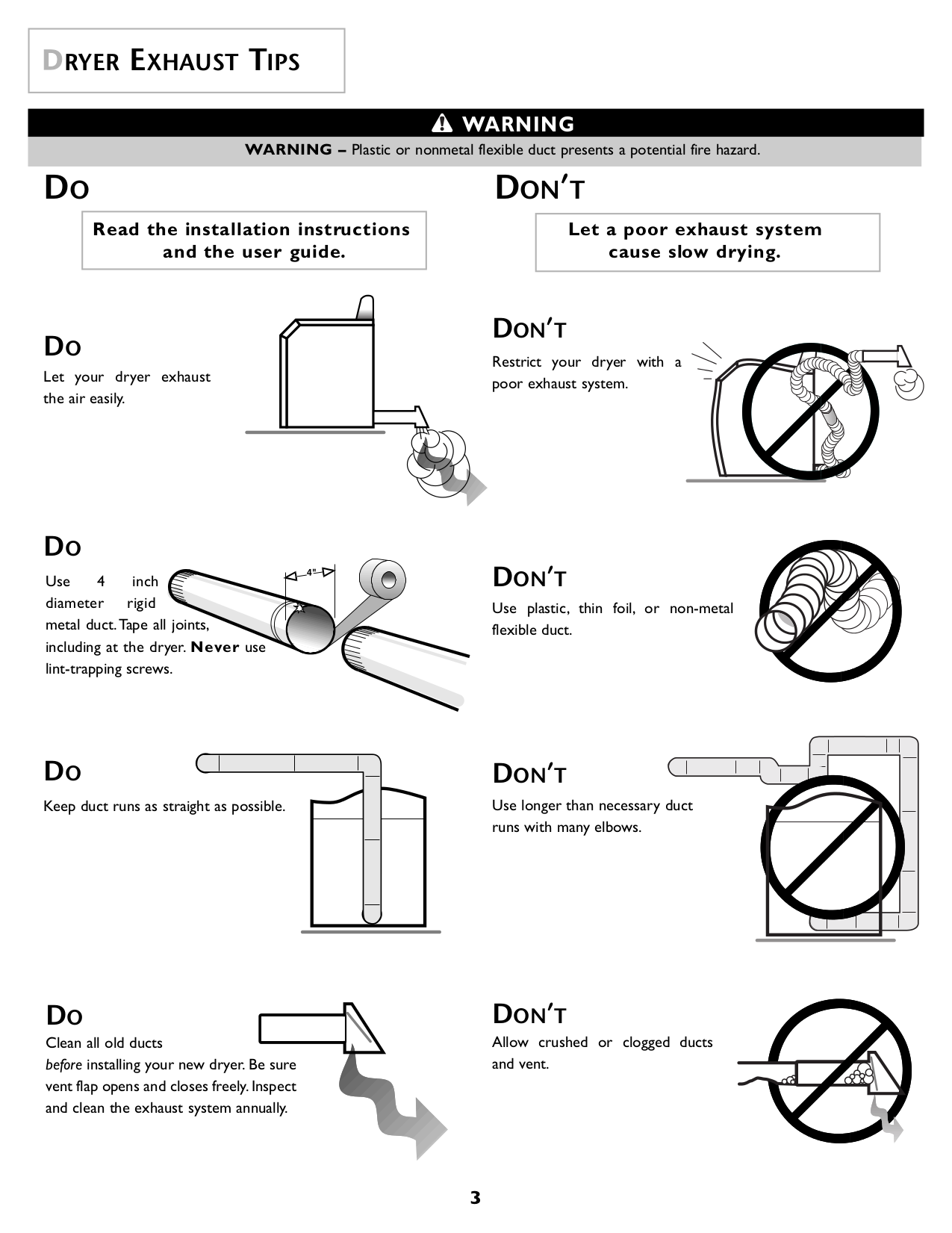 PDF manual for Maytag Dryer Neptune MDE5500AYW